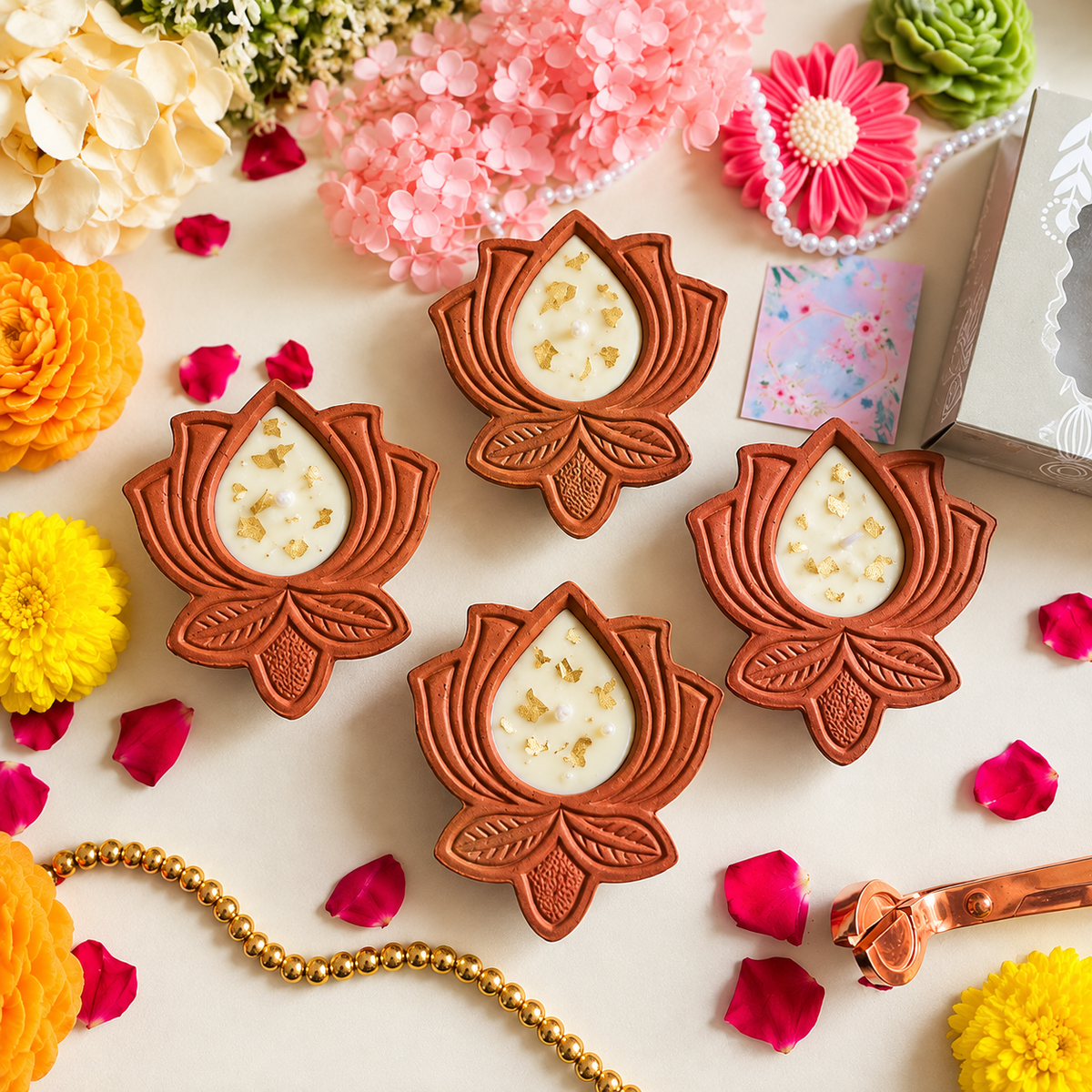 Handcrafted Diya Candle