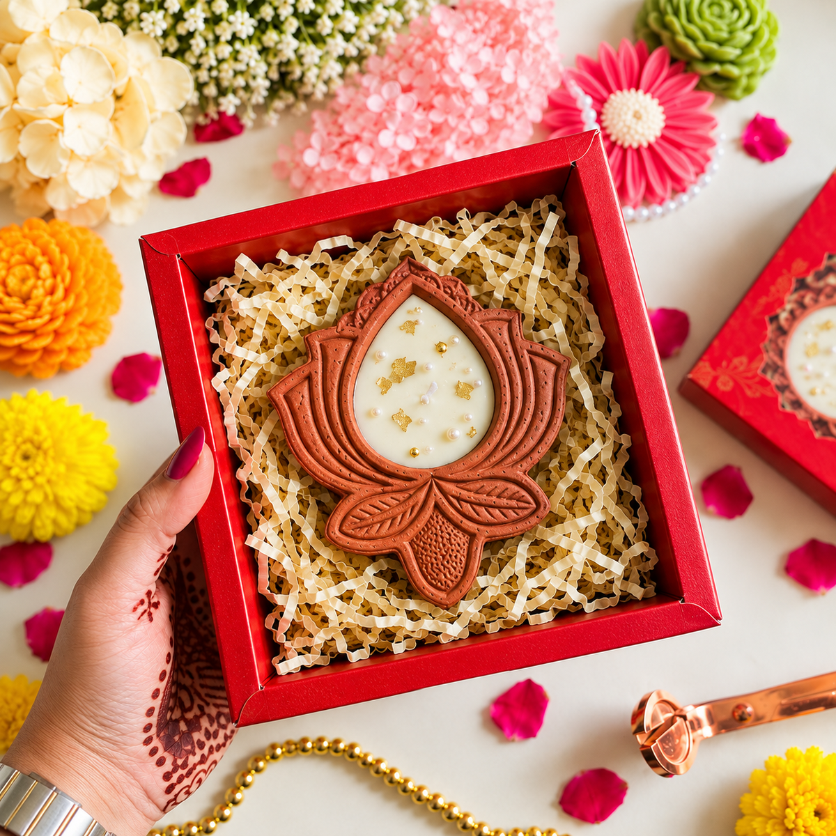 Handcrafted Diya Candle